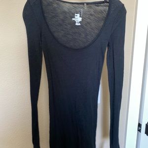long black tee
